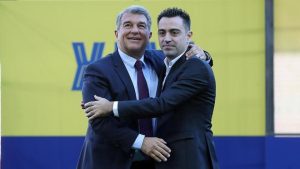 Barcelona defender’s agent has recommended 19-year-old midfielder to the club